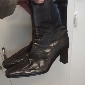Chocolate Brown Funky Boots -     Size 7.5